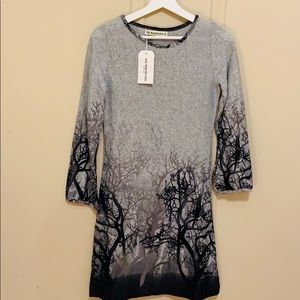 Soft Forest Print Dress